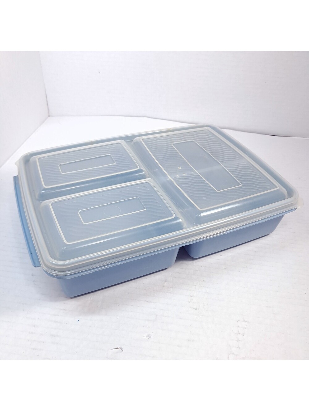 Vintage Tucker Serve & Store Container Divided storage Plastic Microwave 0566-1